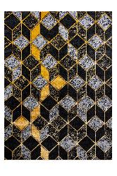 Dywany Łuszczów Běhoun Gloss 6776 86 greek black/gold - 60x200 cm