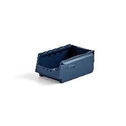 AJ Produkty Šatní skříňka Classic, šikmá střecha, s nohami, 3 sekce, 2100x1200x550mm, modré dveře